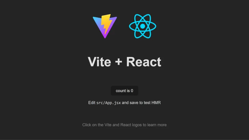 How to Create a React Project with Vite