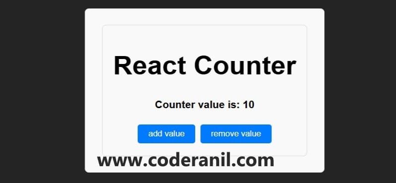 How to Create a Counter Project in React With Vite